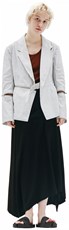 Y's Light Grey Cotton Jacket 174086